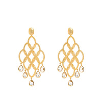 ARETES CROPS CIRCLE CHANDELIER CRISTAL