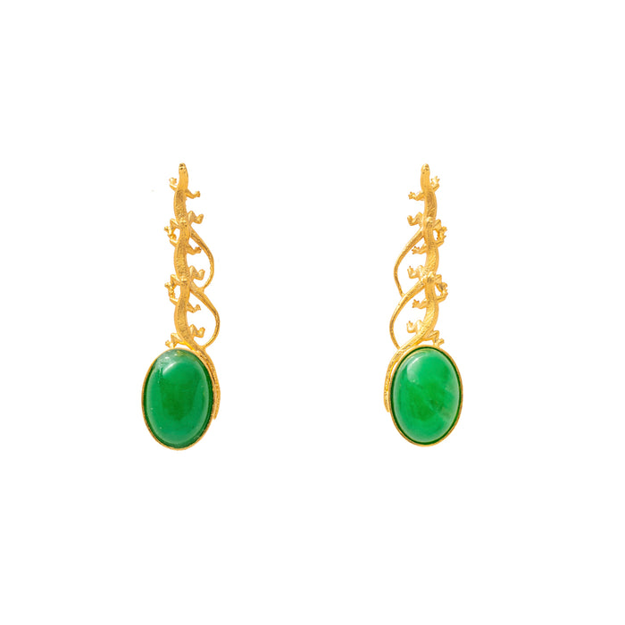 ARETES LAGARTIJAS X3