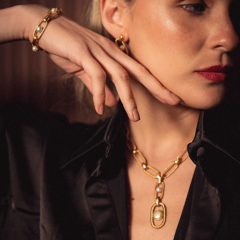 PULSERA NEXO PERLA