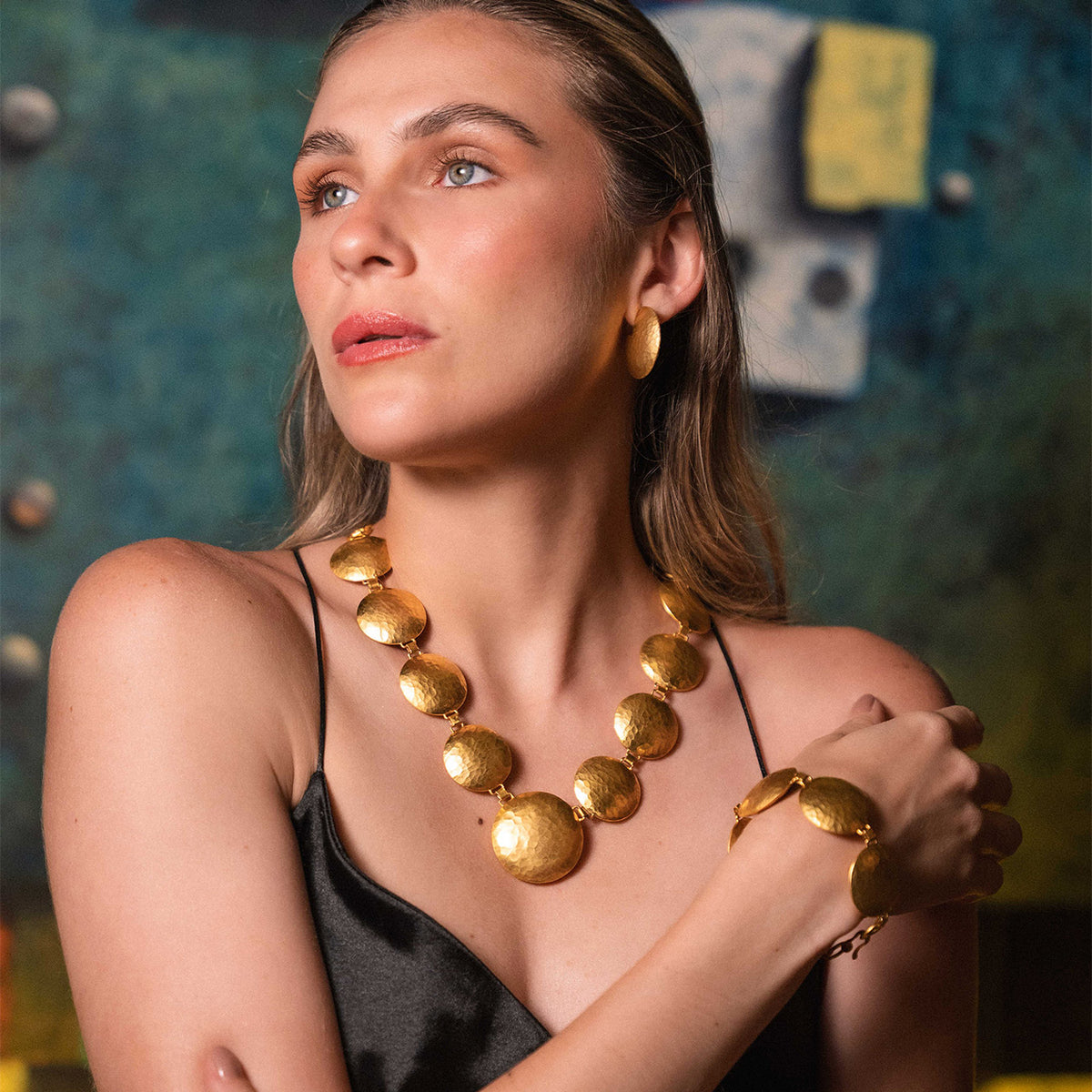 ARETES LUNA PEQUENOS