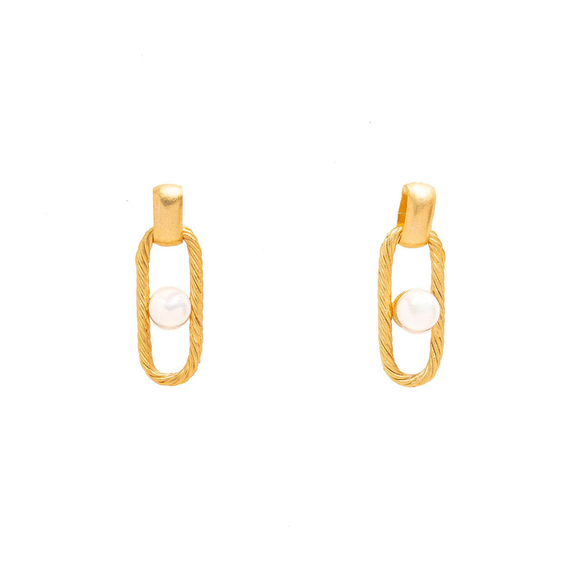 ARETES NEXO PERLA SENCILLOS