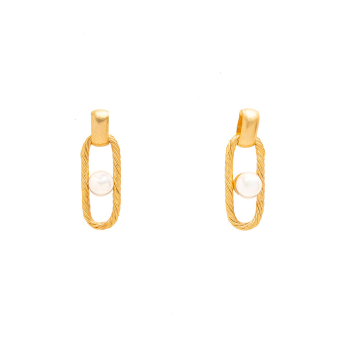 ARETES NEXO PERLA SENCILLOS
