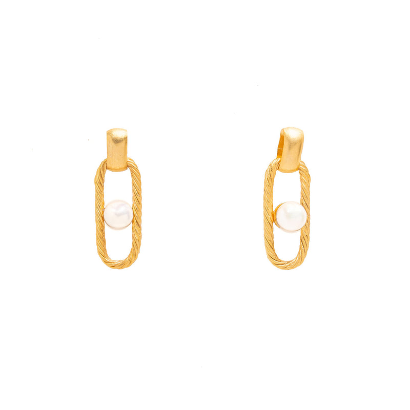 ARETES NEXO PERLA SENCILLOS
