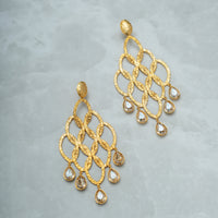 ARETES CROPS CIRCLE CHANDELIER CRISTAL