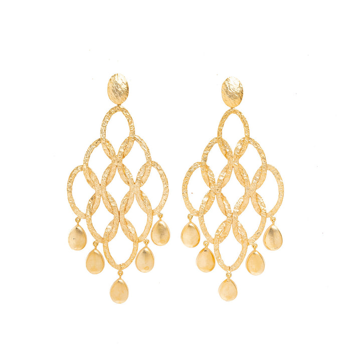 ARETES CROPS CIRCLE CHANDELIER CRISTAL