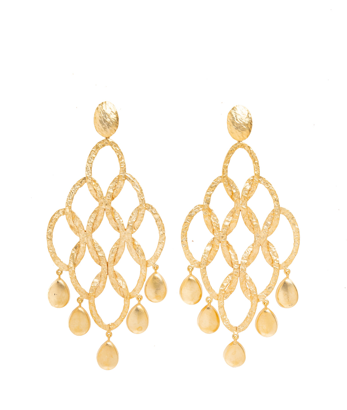 ARETES CROPS CIRCLE CHANDELIER GOTA METAL