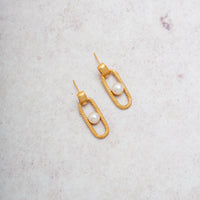 ARETES NEXO PERLA SENCILLOS
