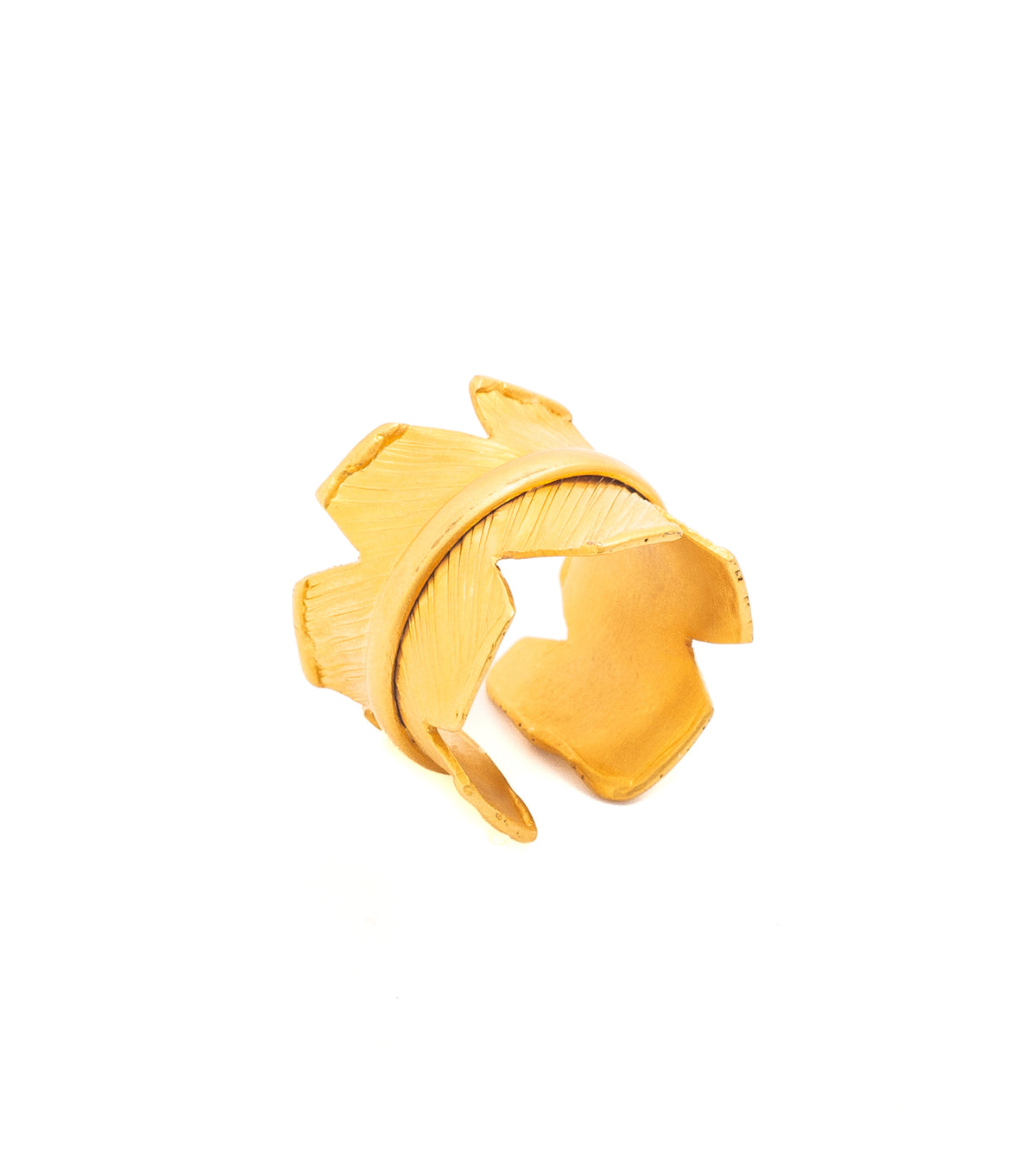 ANILLO HOJAS PLATANO