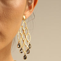 ARETES CROPS CIRCLE CHANDELIER CRISTAL