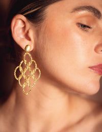 Aretes Crops Circle Chandelier - Modelo