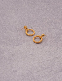 Aretes Lazos - Fondo Color