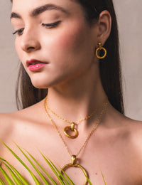 Aretes Lazos - Modelo