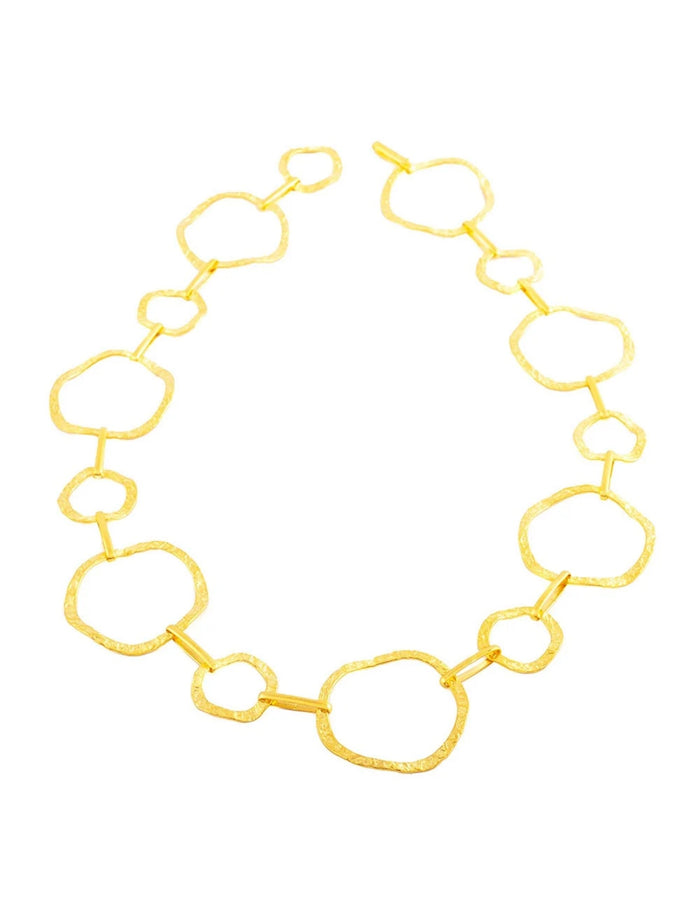  Collar Crops Circle Corto - Fondo Blanco