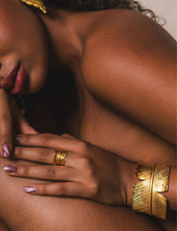 Pulsera Hojas Platano - Close Up