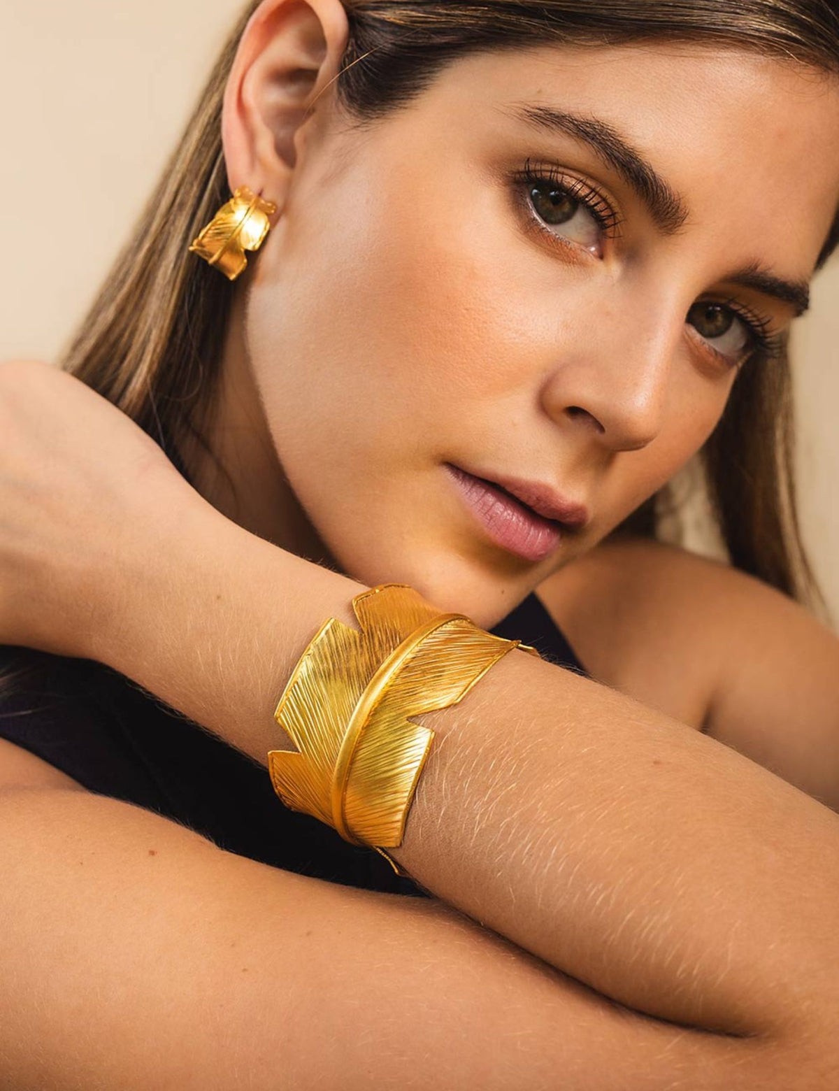 Pulsera Hojas Platano - Modelo