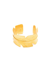 Pulsera Hojas Platano - Fondo Blanco